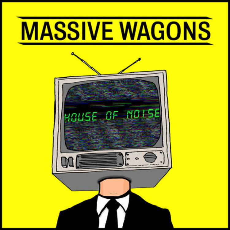 Earache Records Massive Wagons - House Of Noise LP