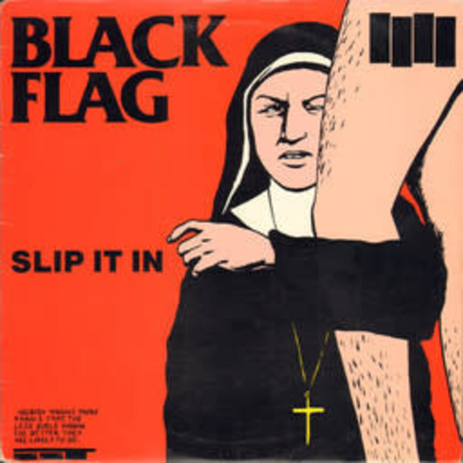 Black Flag - Slip It in LP - Wax Trax Records