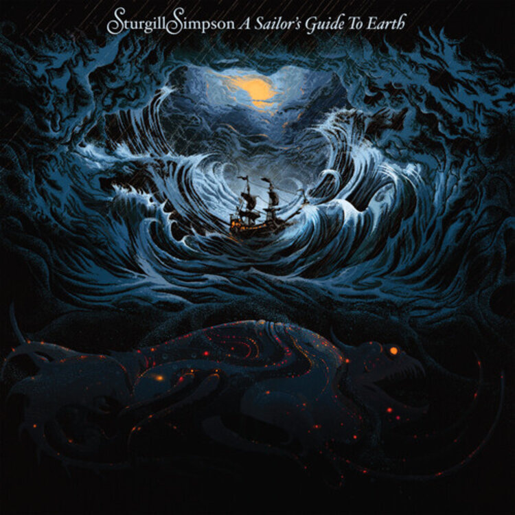 Atlantic Simpson, Sturgill - A Sailor's Guide to Earth LP (clear vinyl)