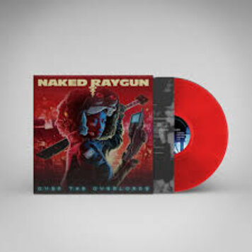 Wax Trax! Naked Raygun - Over The Overlords LP (red vinyl)