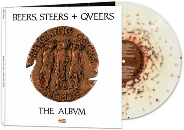 Cleopatra Revolting Cocks - Beers, Steers & Queers LP (bronze white vinyl)