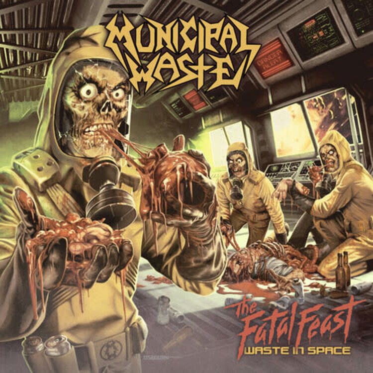 Municipal Waste - The Fatal Feast LP (gold vinyl)