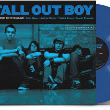 Fueled By Ramen Fall Out Boy - Take this to your Grave LP (blue vinyl)