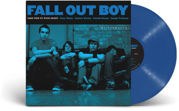 Fueled By Ramen Fall Out Boy - Take this to your Grave LP (blue vinyl)