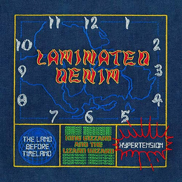 King Gizzard & the Lizard Wizard - Laminated Denim LP (rainbow vinyl)