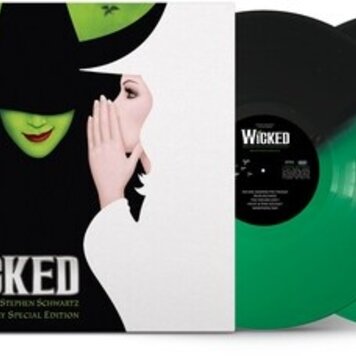 Verve Wicked (Original Cast Recording) LP (green/black vinyl)