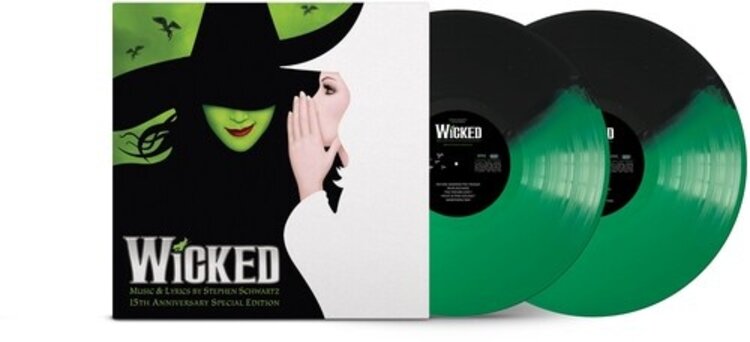 Verve Wicked (Original Cast Recording) LP (green/black vinyl)