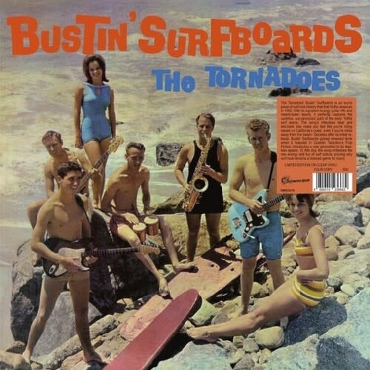 Tornadoes, The - Bustin' Surfboards LP (clear vinyl)
