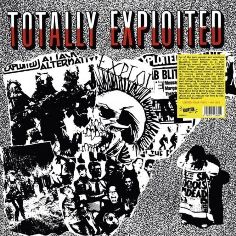 Radiation Exploited, The - Totally Exploited LP (color vinyl)