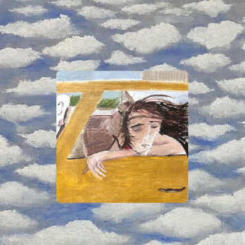 Wild Pink - Dulling the Horns LP (blue/yellow splatter vinyl)