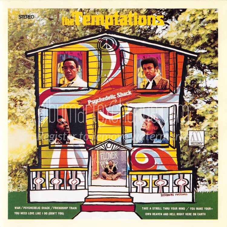 Anagram Temptations, The - Psychedelic Shack LP (140g)