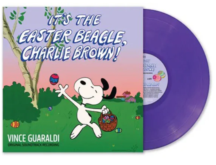 Lee Mendelson Film Guaraldi, Vince - It's the Easter Beagle, Charlie Brown! Soundtrack LP (45rpm purple vinyl)