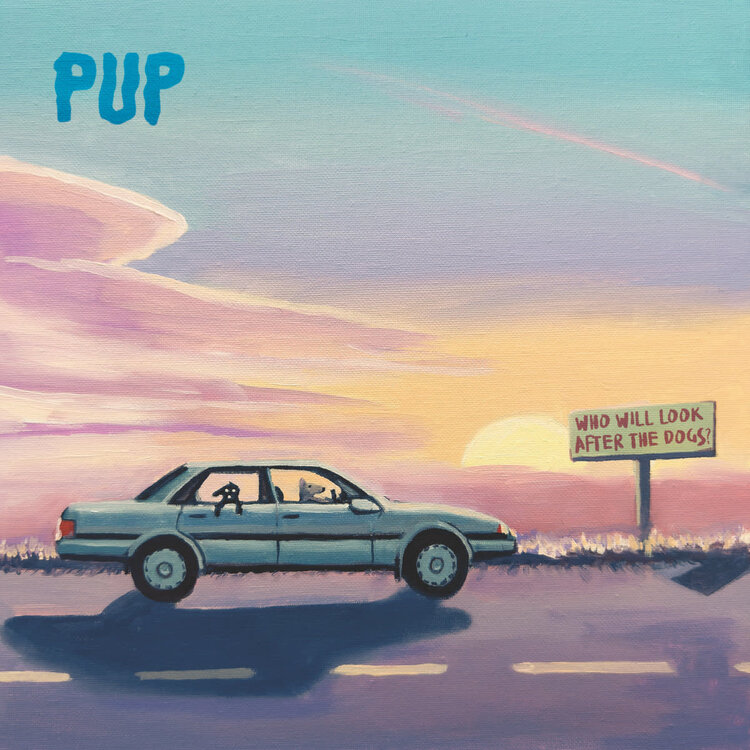 Pup - Who Will Look After The Dogs?  LP (black/pink/purple vinyl)