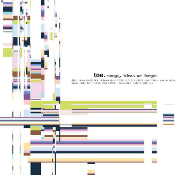 Topshelf Records toe - Songs, Ideas We Forgot LP (eraser smudge vinyl)