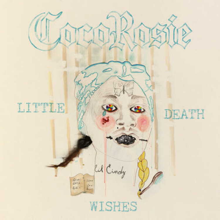Joyful Noise CocoRosie - Little Death Wishes LP (aqua blue vinyl)