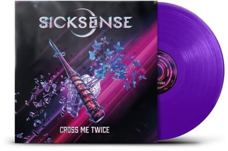 Sicksense - Cross Me Twice LP (purple color vinyl)