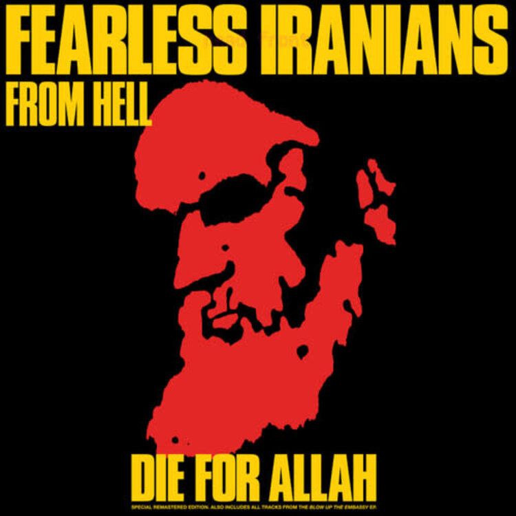 Boner Records Fearless Iranians from Hell - Die for Allah LP