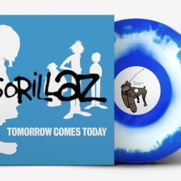 Gorillaz - Tomorrow Comes Today EP LP (blue & white vinyl)