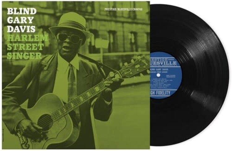 Davis, Blind Gary - Harlem Street Singer LP (bluesville)