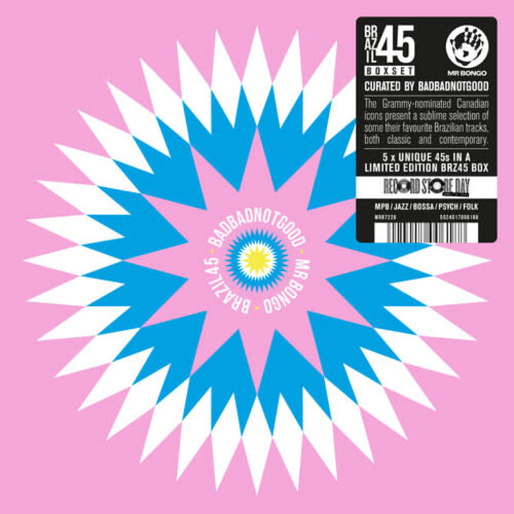 BADBADNOTGOOD (Various) - Brazil 45 Vol. 6 5x7" box set (RSD '25)