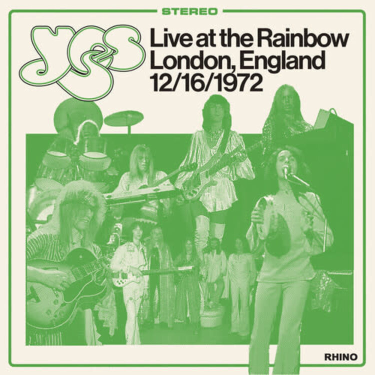 Rhino Yes - Live at the Rainbow, London, England 12/16/1972 3LP (RSD '25)