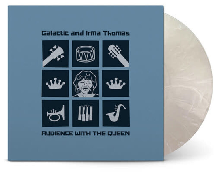 Galactic with Irma Thomas -  Audience with the Queen LP (color vinyl)