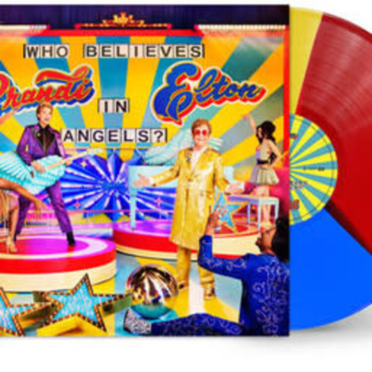 John, Elton & Brandi Carlile - Who Believes in Angels? LP (color vinyl)