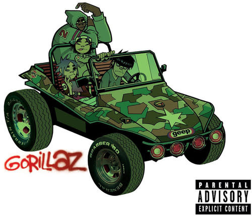 Gorillaz - (self-titled) CD - Wax Trax Records