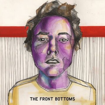 Bar-None Front Bottoms, The - (self-titled) LP (red vinyl + poster out of print new/sealed)