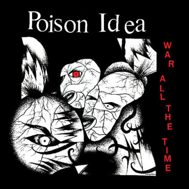 Poison Idea - War All The Time LP (blue vinyl)