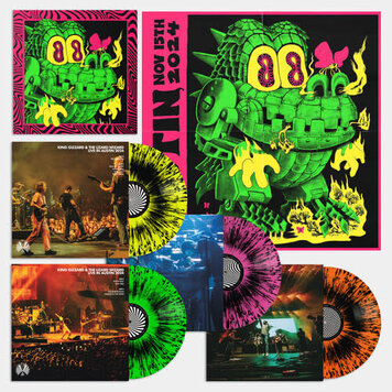 King Gizzard & The Lizard Wizard - Live In Austin 2024 4LP Box (splatter vinyl numbered box)