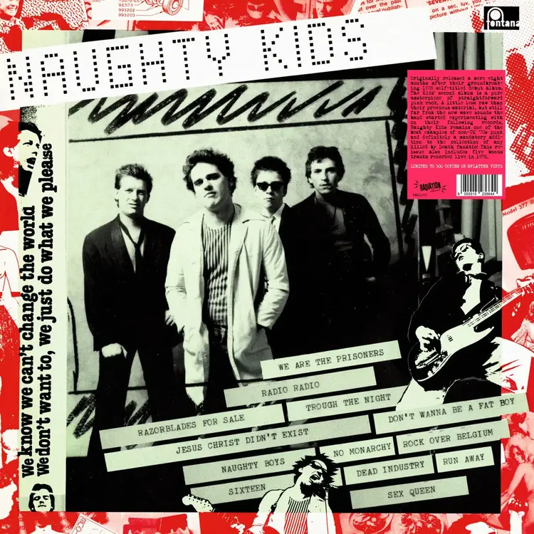 Kids, The - Naughty Kids LP (RSD '25 UK splatter vinyl)