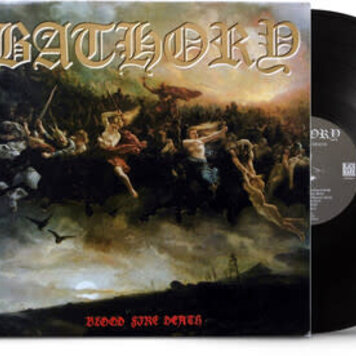 Black Mark Bathory - Blood Fire Death LP