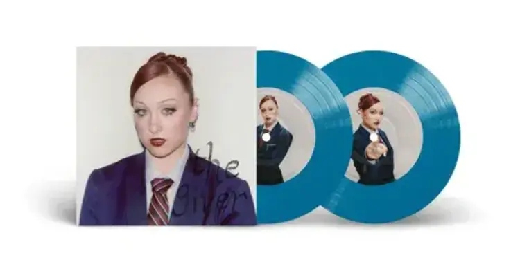 Island Roan, Chappell - The Giver (lawyer) 7" (aqua vinyl)