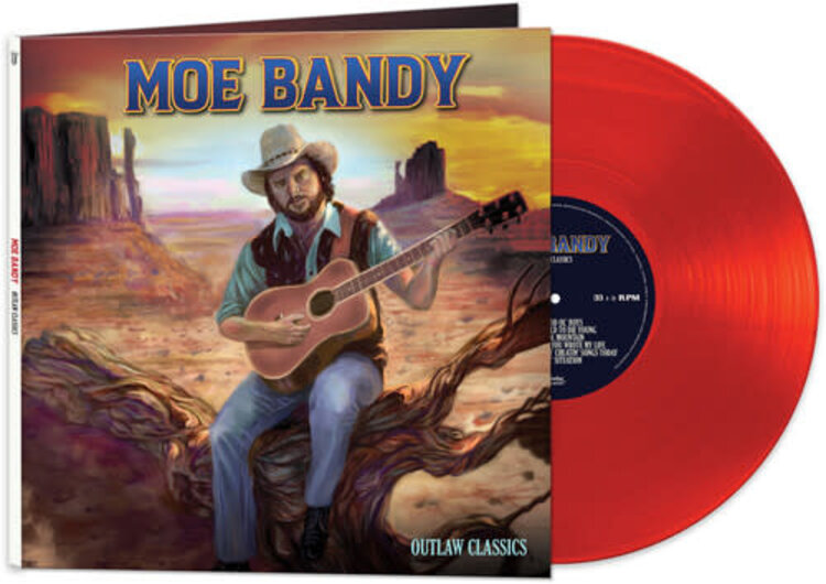 Goldenlane Bandy, Moe - Outlaw Classics LP (red vinyl)