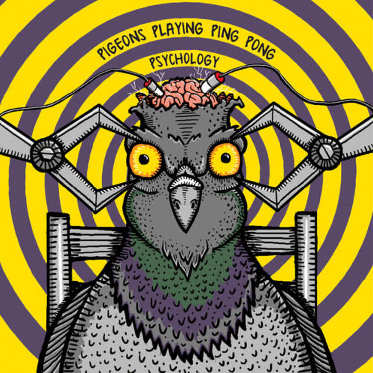 No Coincidence Pigeons Playing Ping Pong - Psychology 2LP (splatter vinyl)