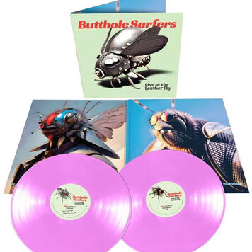 Sunset Blvd Records Butthole Surfers - Live At The Leather Fly 2 LP (pink vinyl)