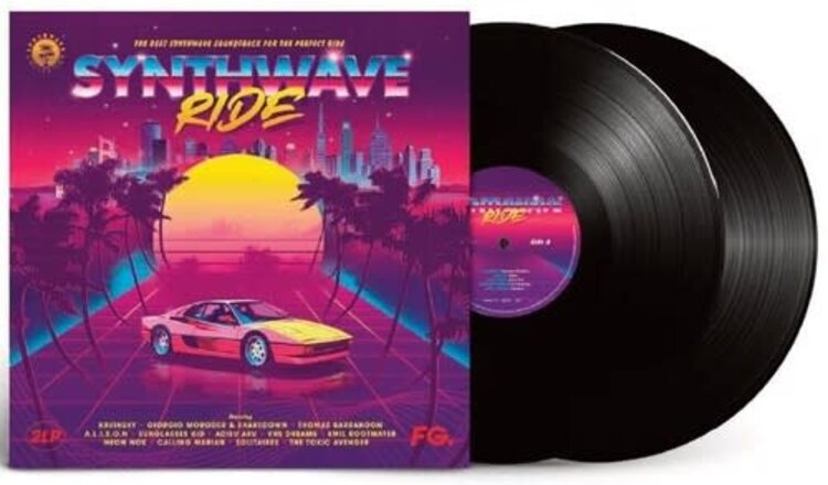 Wagram Various - Synthwave Ride 2LP (import france)