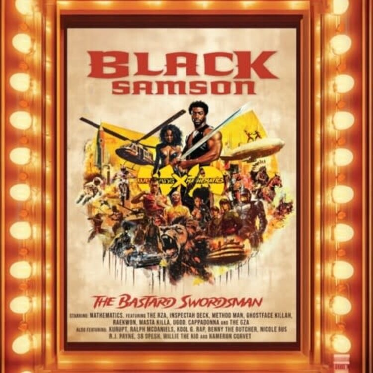 Wu-Tang and Mathematics - Black Samson, The Bastard Swordsman: The Saga Continues LP