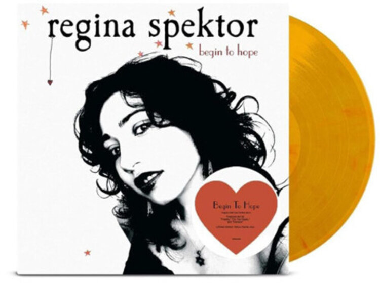 Warner Records Spektor, Regina - Begin To Hope LP (yellow flame vinyl)