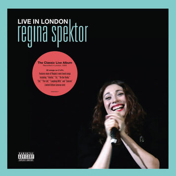 Warner Records Spektor, Regina - Live In London 2LP (curacao vinyl)