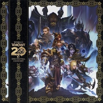 World of Warcraft: 20 Years of Music (Original Soundtrack) 4LP Box Set (Color Vinyl)