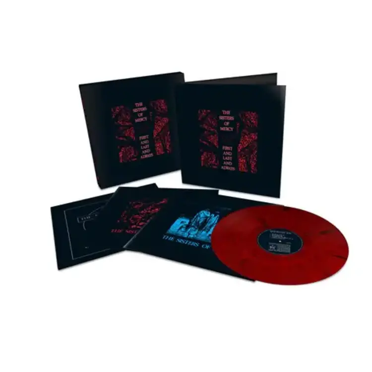 Elektra Sisters of Mercy, The - First Last and Always LP (black/red vinyl)