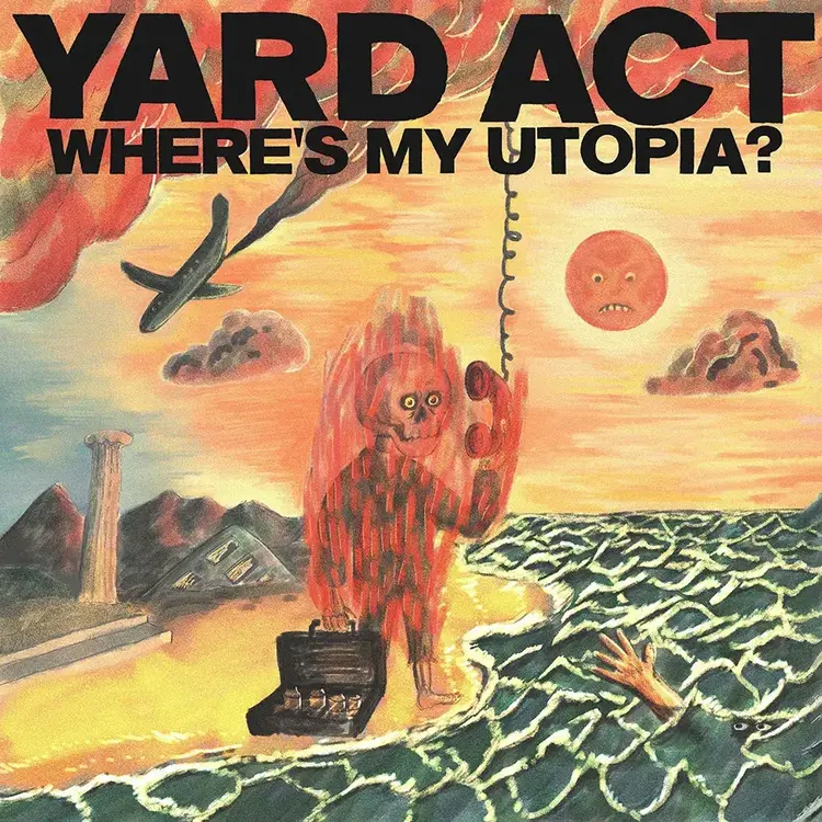 Yard Act - Where's My Utopia LP (orange vinyl)
