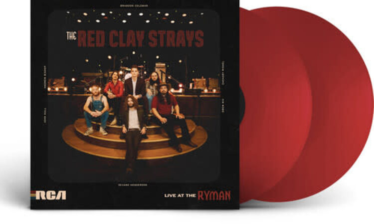 RCA Red Clay Strays - Live at the Ryman 2LP (red vinyl)