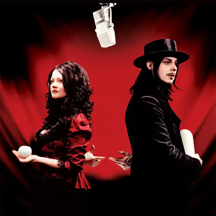 Third Man White Stripes, The - Get Behind Me Satan 2LP (clear w/red, white, black vinyl