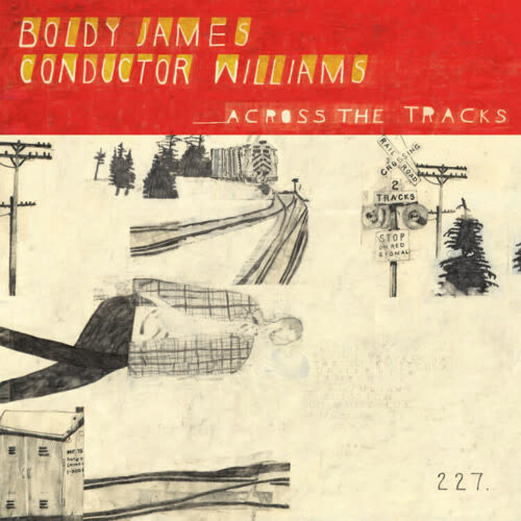 Near Mint James, Boldy - Across the Tracks LP (bone vinyl)
