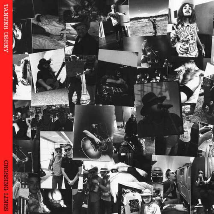 Atlantic Usrey, Tanner - Crossing Lines LP (translucent ruby vinyl)