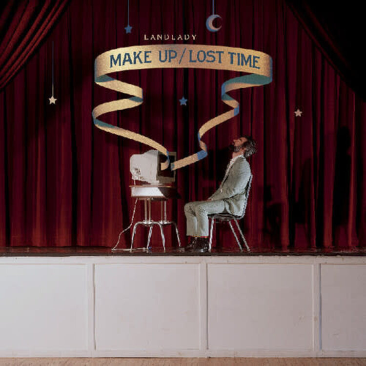 Landlady - Make Up/ Lost Time LP (blue vinyl)