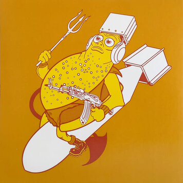 Rickshaw Billie's Burger Patrol - Big Dumb Riffs LP